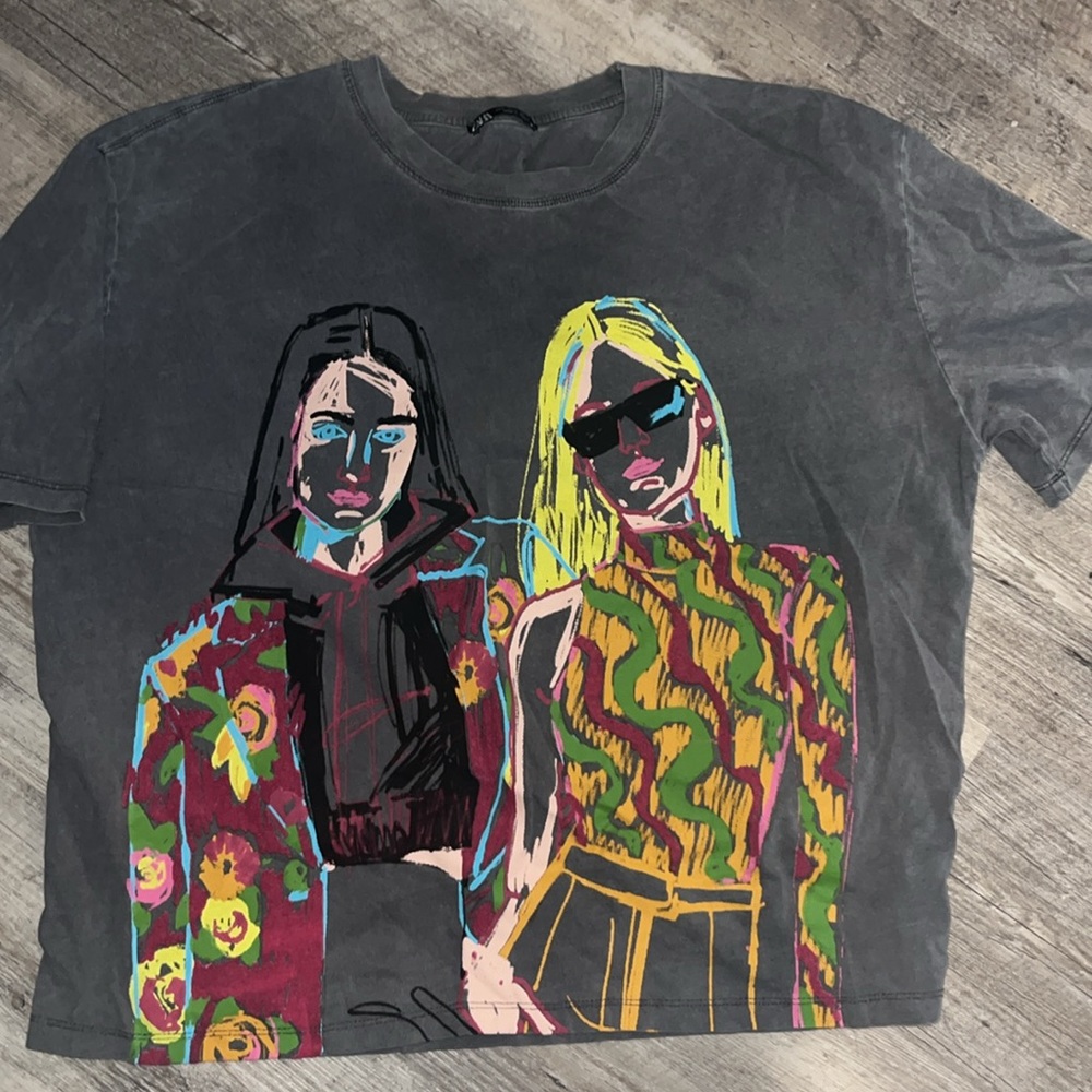 Zara graphic T-shirt